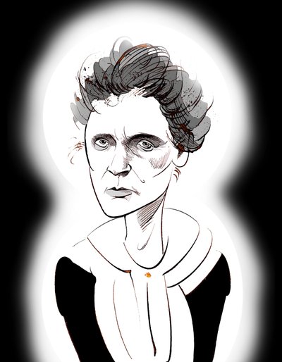 Marie Curie, French Physicist (1867-1934) by Neale Osborne